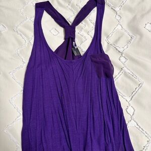 Sparkle & Fade Vibrant Purple Tank Top